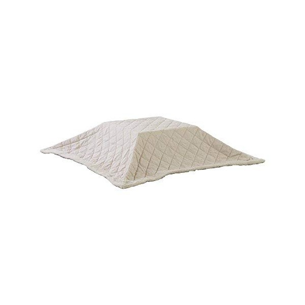 こたつ布団 長方形 ツイード シンプル 薄掛けコタツ布団 炬燵布団 掛けふとん AZUMAYA KK-101BE ベージュ 【代引不可】【LF】