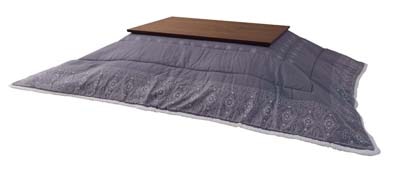 薄掛けコタツ布団 長方形 こたつ布団 炬燵 ふとん W185×D225 KK-238 【同梱不可】【LF】