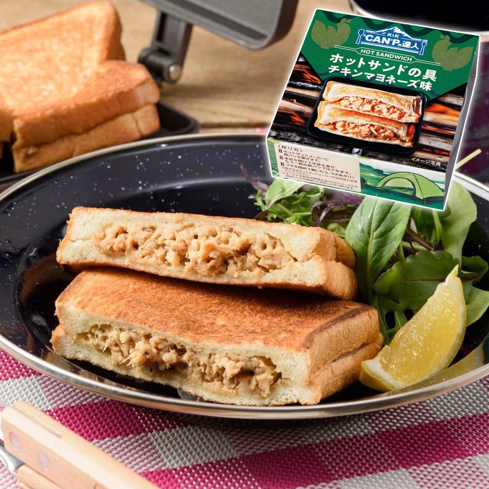 "CAN"Pの達人 ホットサンドの具 チキンマヨネーズ味 70g 1缶～24缶 国分 K&K 缶詰め アウトドア キャンプ キャンプ飯 0517230