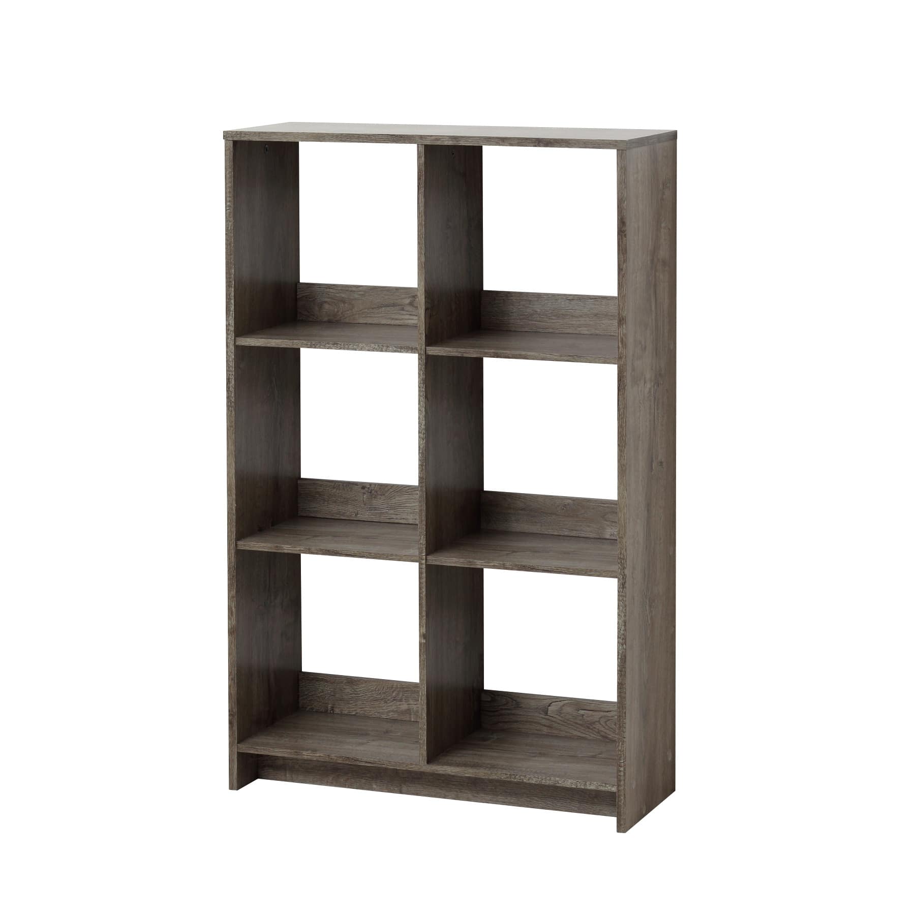 オープンラック 6マス 収納 ディスプレイラック 魅せる収納 小物置 雑誌 収納棚 Bamboo 12151 【代引不可】