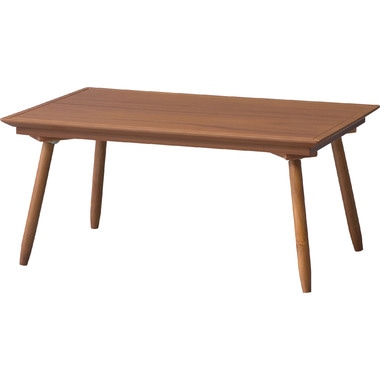 こたつ こたつテーブル 長方形 80×50cm 小型 コンパクト 石英管ハーフヒーター 250W 中間スイッチ 暖房 電気こたつ コタツ 炬燵 冬物 一人暮らし 新生活 暖房器具 KT-212 【代引不可】