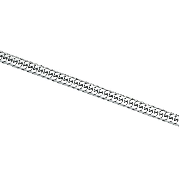 喜平ネックレス PT850 プラチナ六面ダブル(50g 60cm) 永遠に輝きを失わない美しさ 造幣局検定刻印入(ホールマーク入) 【代引不可】【カード不可】