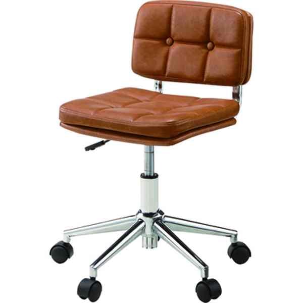 デスクチェア AZUMAYA RKC-301BR BR おしゃれ デザイン家具 インテリア 家具 【代引不可】