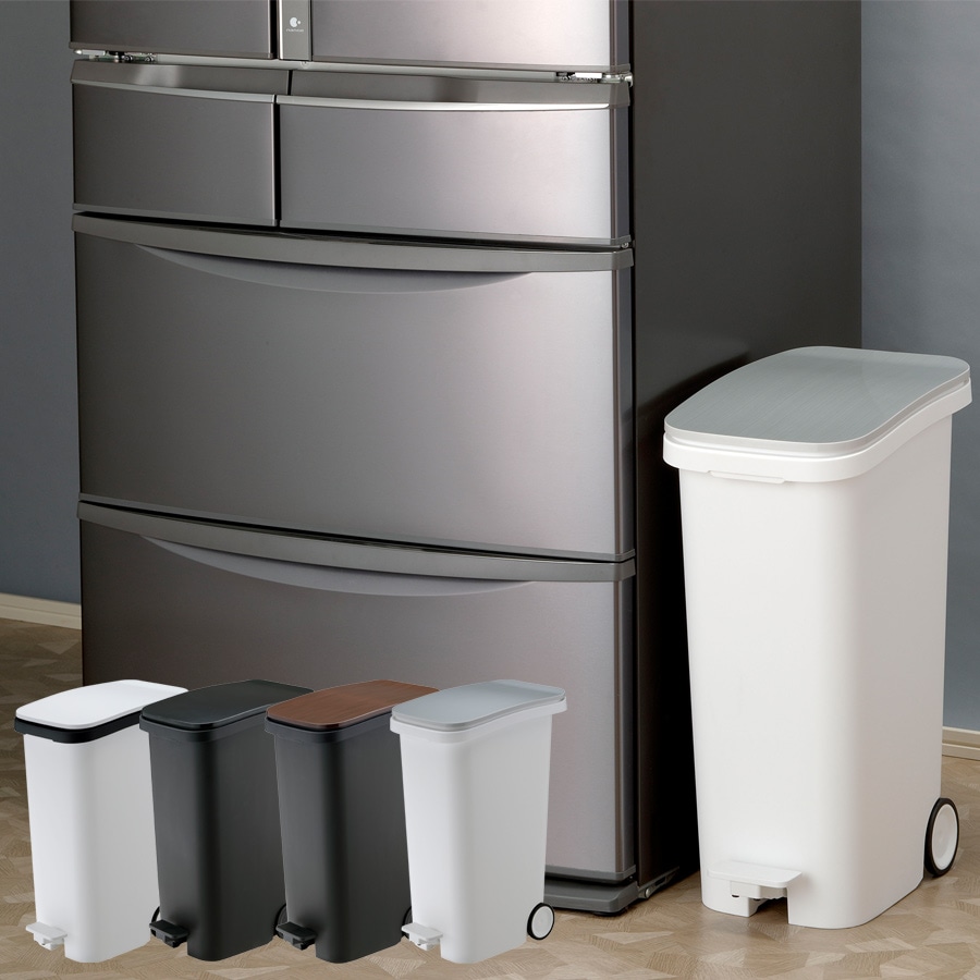 「LF」 ゴミ箱 ごみ箱 おしゃれ 分別 スリム ふた付き 31L ペダル キッチン スムース ペダルダストボックス31 ダストボックス ごみばこ 角型  VOL.557 RSD-621WH  母の日