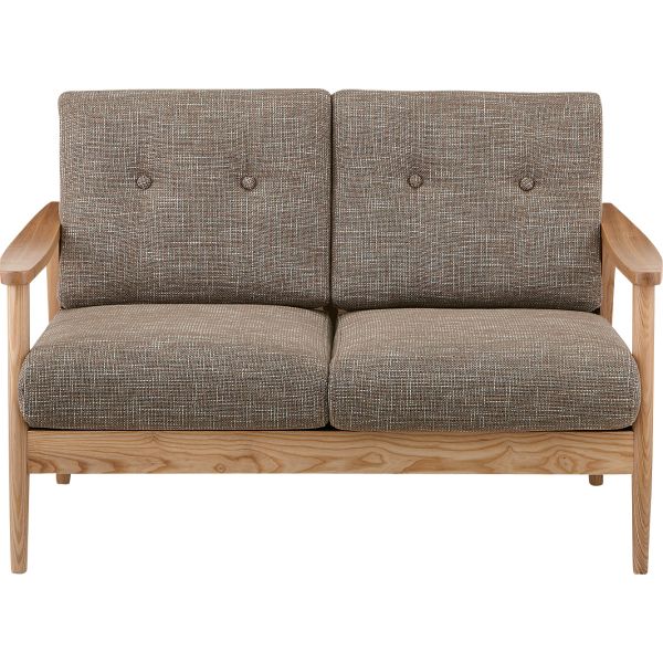 ソファー バッスム 2人掛 RTO-921BR RTO-921BR シンプルで使いやすい 【代引不可】