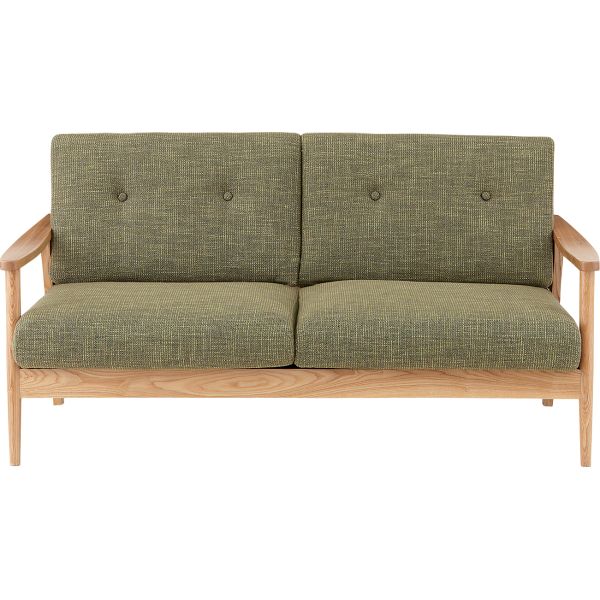 ソファー バッスム 3人掛 RTO-931GR RTO-931GR シンプルで使いやすい 【代引不可】