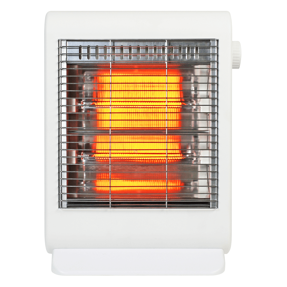 横2灯カーボンヒーター 600W 軽量・コンパクトなカーボンヒーター SKJAPAN エスケイジャパン SKJ-WM60C 【代引不可】