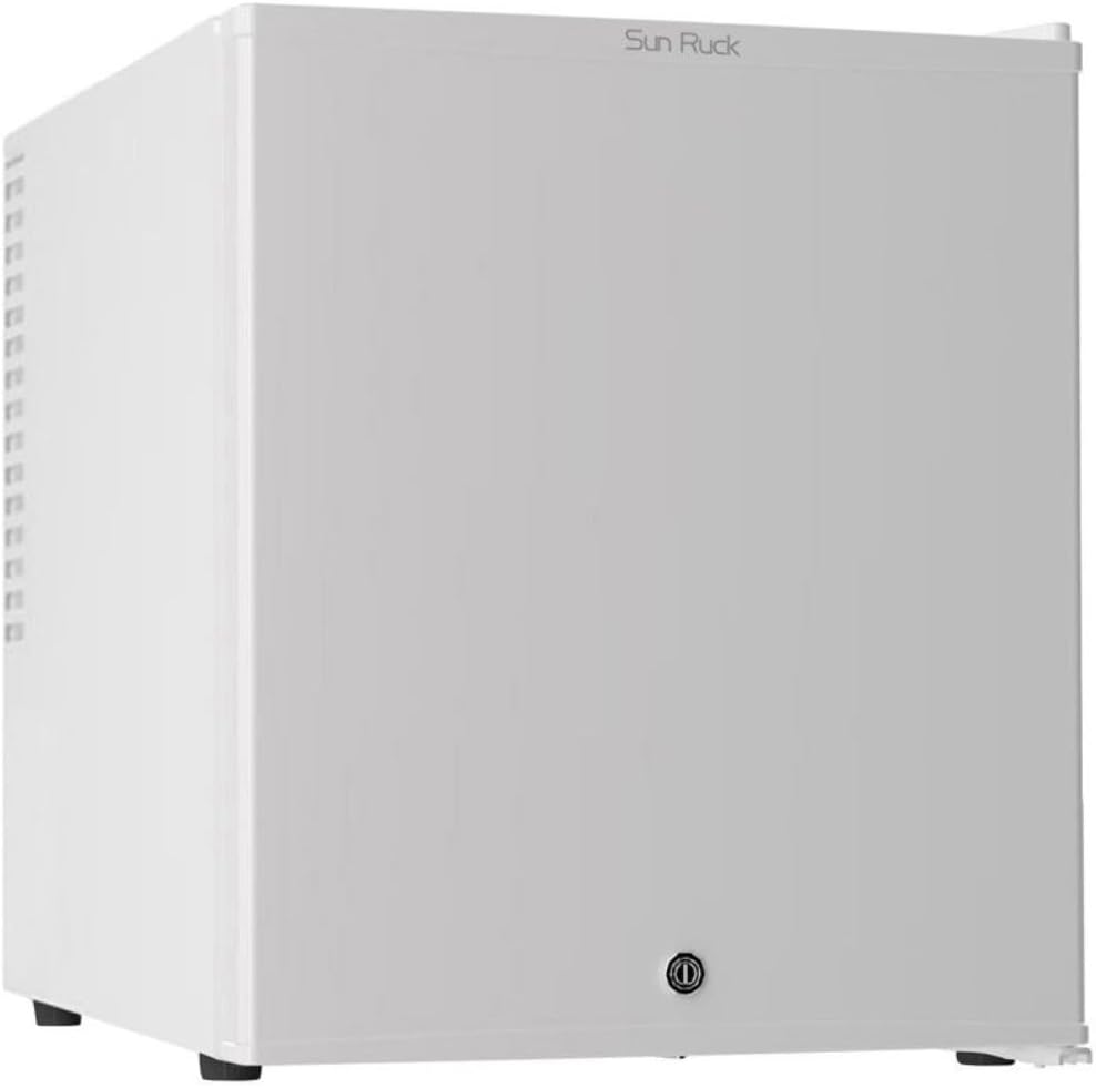 コピー ～ 冷蔵庫 鍵付き 1ドア 静音 低振動 48L 小型 コンパクト 右開き 霜取り不要 一人暮らし 1ドア冷蔵庫 冷蔵庫ロック 小型冷蔵庫 サブ冷蔵庫 ミニ冷蔵庫 セカンド冷蔵庫 ペルチェ式 ファン式 おしゃれ 新生活 Sunruck SR-R4805V2-KEYW