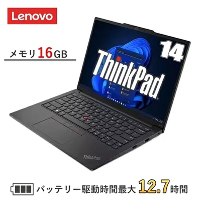 ノートパソコン 14型 ThinkPad E14 Gen 5 レノボ Windows 11 Pro WUXGA IPS液晶 Core i5 メモリ 16GB SSD 256GB Wi-Fi6 Bluetooth webカメラ 日本語キーボード モバイルPC ノートPC 新品 本体 Lenovo コンパクト