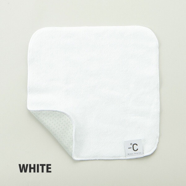 100percent Minus Degree マイナスデグリー 接触冷感 ハンドタオル (日本製)
