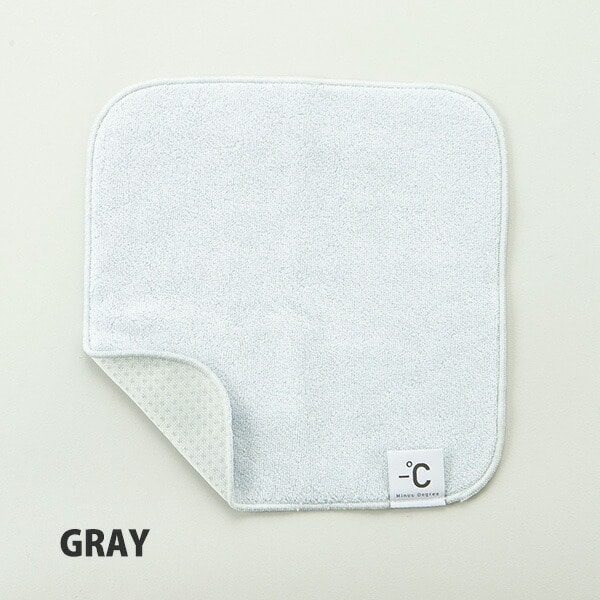 100percent Minus Degree マイナスデグリー 接触冷感 ハンドタオル (日本製)