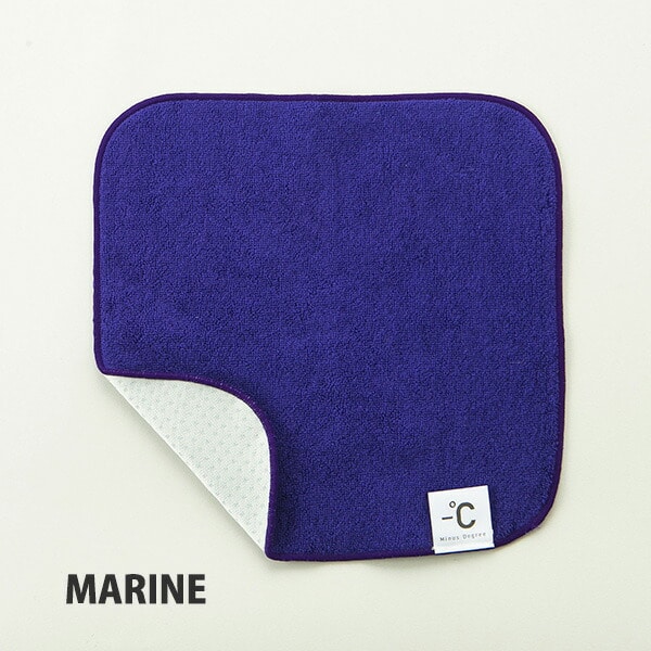 100percent Minus Degree マイナスデグリー 接触冷感 ハンドタオル (日本製)