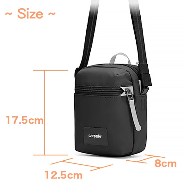 パックセーフ Pacsafe GO マイクロクロスボディ (12970364) ジェット