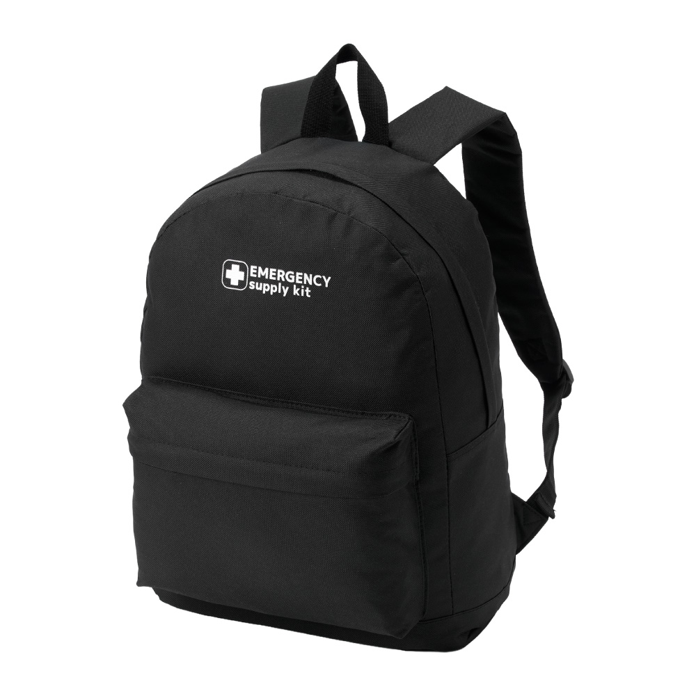 防災リュック 20L ブラック エマージェンシー PEACEUP 選べる9カラー お部屋に合せておしゃれに災害対策 ピースアップ 防災バッグ 防災リュックのみ 単品 防災用品 避難 リュックサック レディース メンズ 子供用 バックパック 軽量 防災