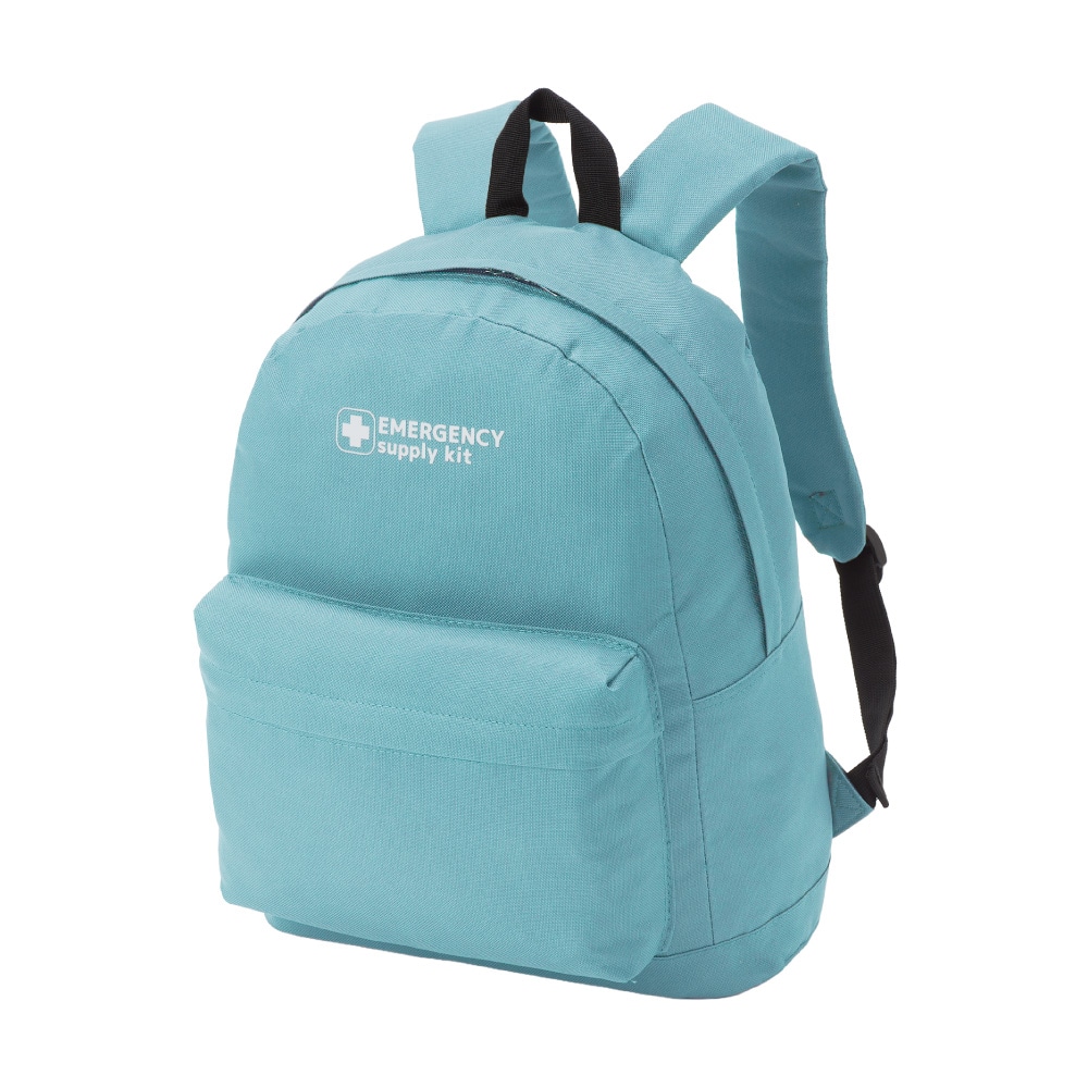 防災リュック 20L スカイブルー エマージェンシー PEACEUP 選べる9カラー お部屋に合せておしゃれに災害対策 ピースアップ 防災バッグ 防災リュックのみ 単品 防災用品 避難 リュックサック レディース メンズ 子供用 バックパック 軽量 防災