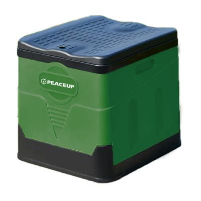 防災士推奨 折りたたみ簡易トイレポータブル グリーン OKT-02 防災 災害用 備蓄 非常用 アウトドア トイレ 車用 野外 断水 介護 渋滞 緊急 収納 清潔 水洗い 持ち運び 折りたたみ式 ポータブルトイレ ポータブル