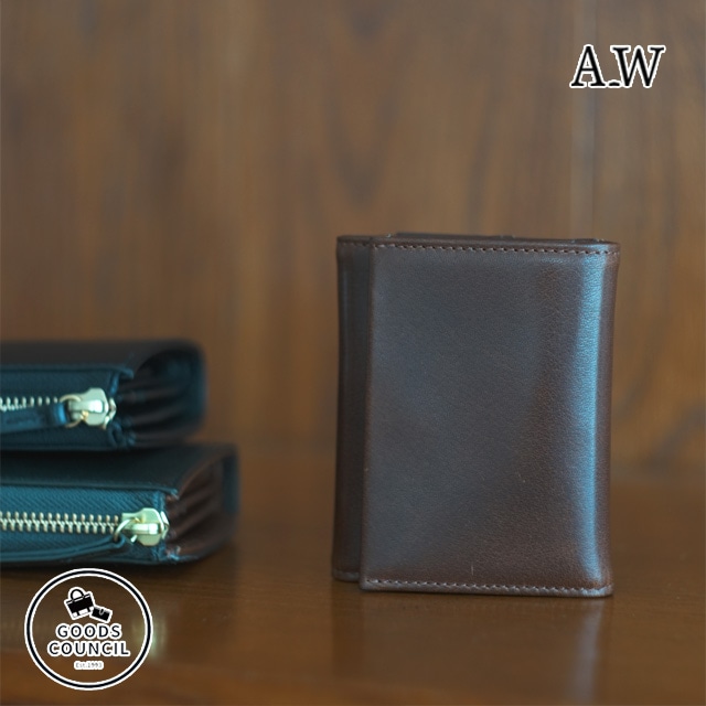 A_W アウ カードケース カード入れ 名刺入れ メンズ 本革 AP-005