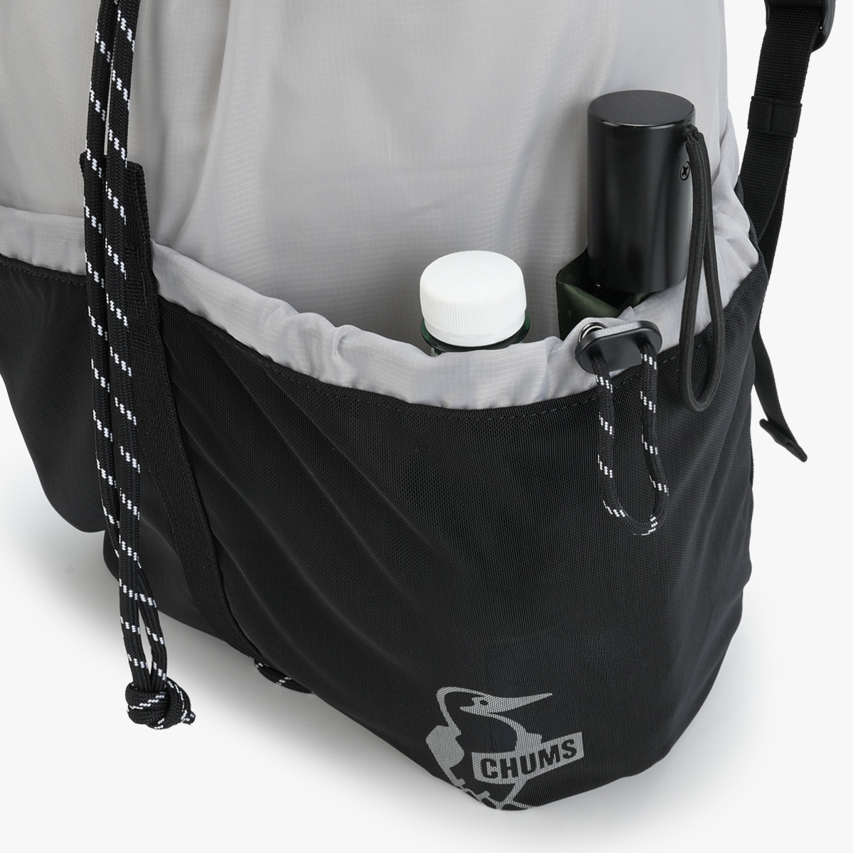 チャムス イージーゴー リュック ナップサック メンズ レディース 20L A4 B4 軽量 大容量 通勤 通学 旅行 軽登山 CHUMS EASY-GO CH60-4186 ライトグレー