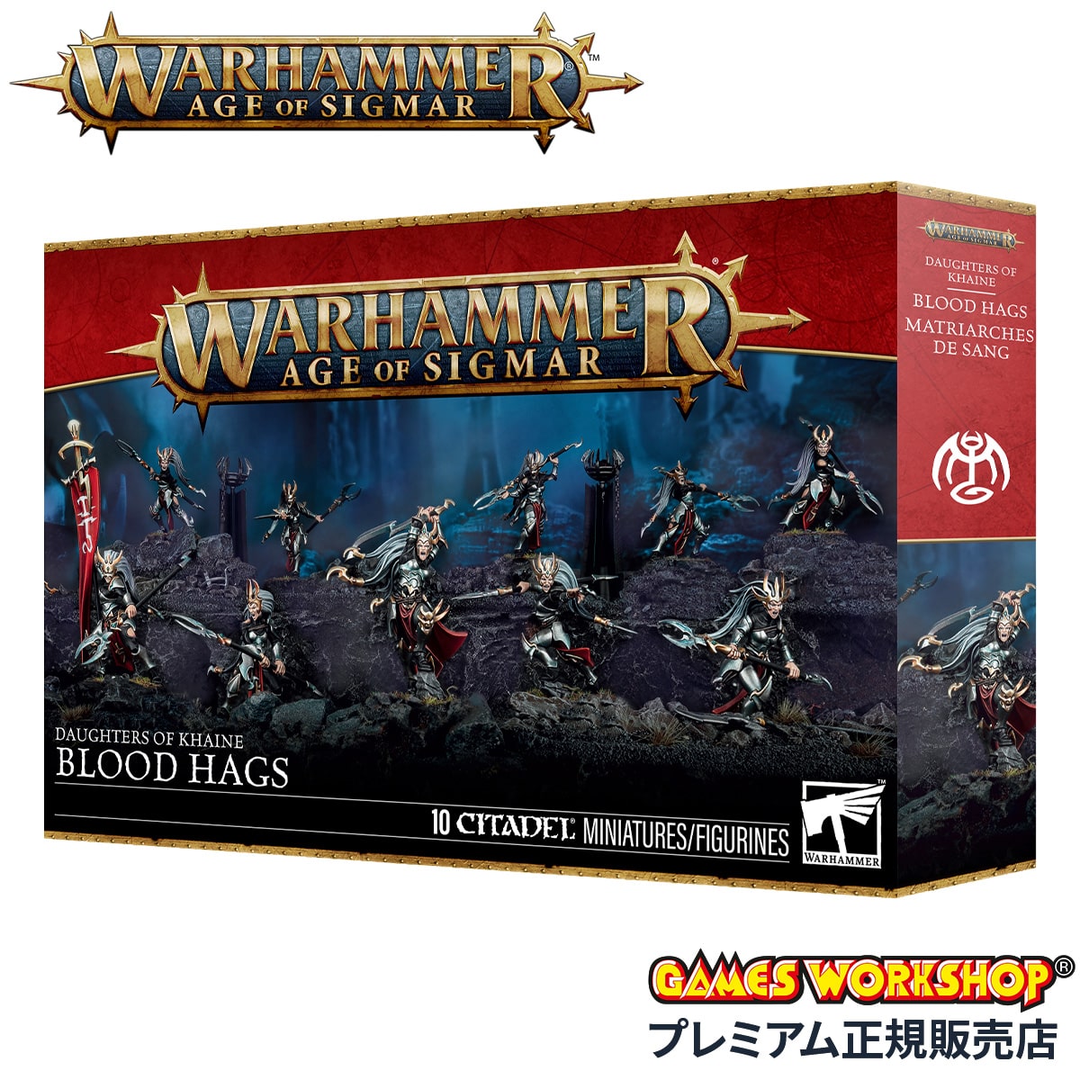 ウォーハンマー エイジ・オヴ・シグマー AoS ドーター・オヴ・カイン ブラッドハグ WARHAMMER AGE OF SIGMAR DAUGHTERS OF KHAINE BLOOD HAG 85-66