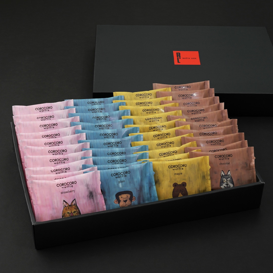 焼菓子 2025 お菓子 スイーツ 贈り物 ギフト エール・エル コロコロ ワッフル パック 40袋 セット