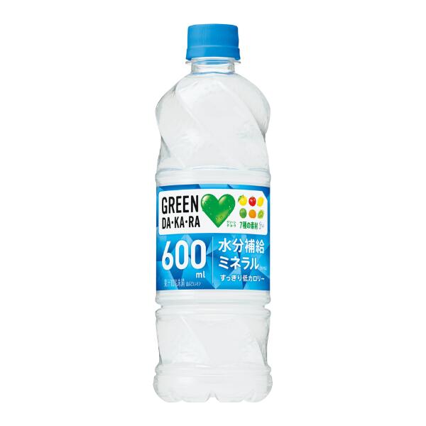 サントリー GREEN DA・KA・RA 600mlペット 24本入