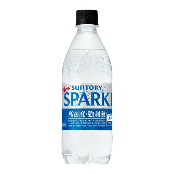 サントリー天然水SPARKLING500P 24本入