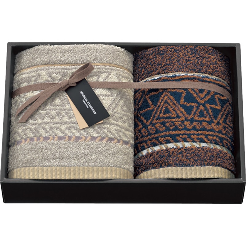 ジャーナル スタンダード ファニチャー フェイス・ウォッシュタオルセット ／プレゼント ギフト タオル 日用品・ヘルスケア お歳暮 お年賀 クリスマス ギフト