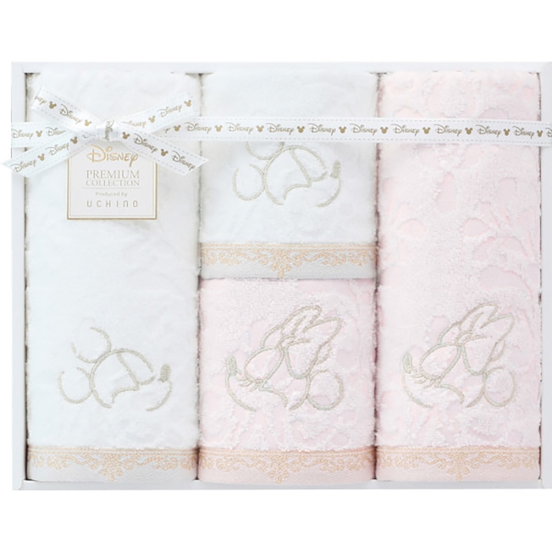 ディズニー プレミアム フェイス・ゲストタオルセット ミックス /プレゼント ギフト タオル 日用品・ヘルスケア お歳暮 お年賀 クリスマス ギフト
