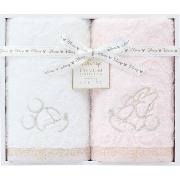ディズニー プレミアム フェイスタオル2枚セット ミックス /タオル 日用品・ヘルスケア ギフト プレゼント プチギフト 祝い お年賀 御年賀 2026 送料無料 人気 年始挨拶 バレンタイン チョコ 以外 子供 友達
