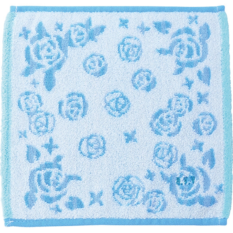 アーヴェーヴェー 婦人タオルハンカチ 薔薇ブルー /プレゼント ギフト ハンドタオル ハンカチ・ハンドタオル バッグ・小物・雑貨 ファッション お歳暮 お年賀 クリスマス ギフト