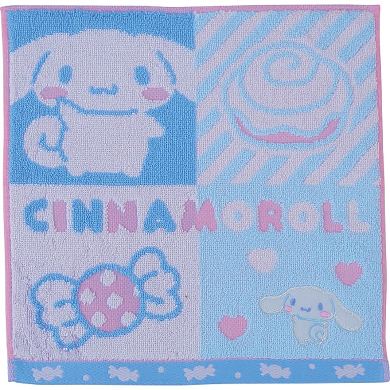 サンリオキャラクターズ タオルハンカチ シナモロール ／プレゼント ギフト ハンドタオル ハンカチ・ハンドタオル バッグ・小物・雑貨 ファッション お歳暮 お年賀 クリスマス ギフト