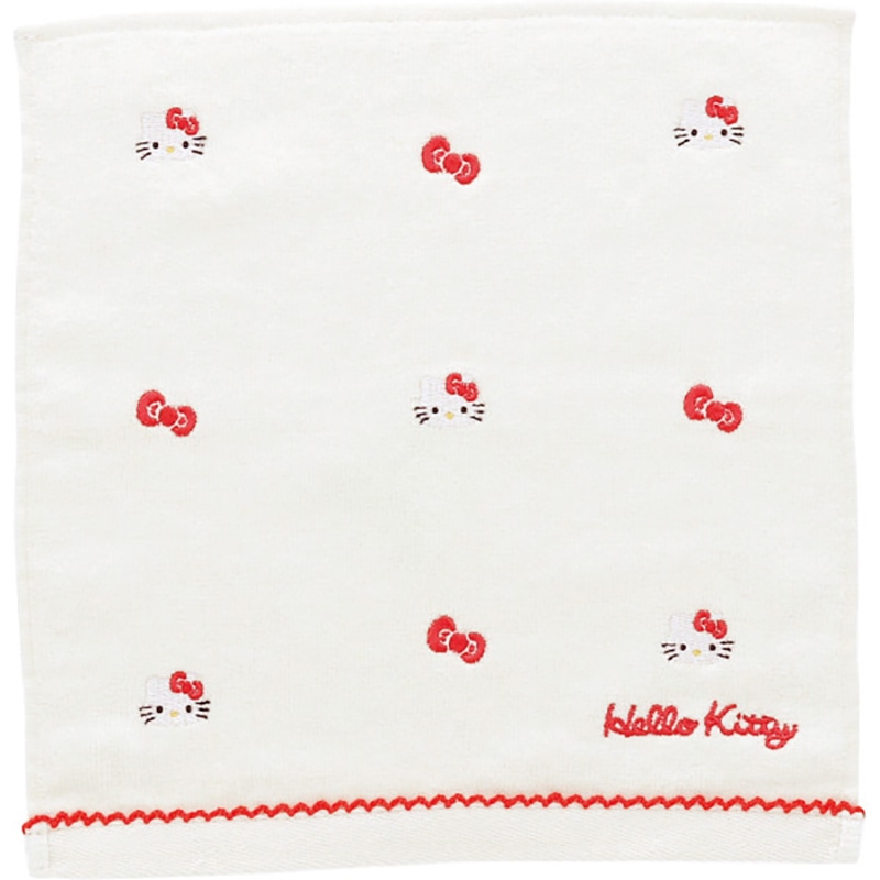 サンリオキャラクターズ ミニタオル ハローキティ タイニーリボン /プレゼント ギフト タオル 日用品・ヘルスケア お歳暮 お年賀 クリスマス ギフト