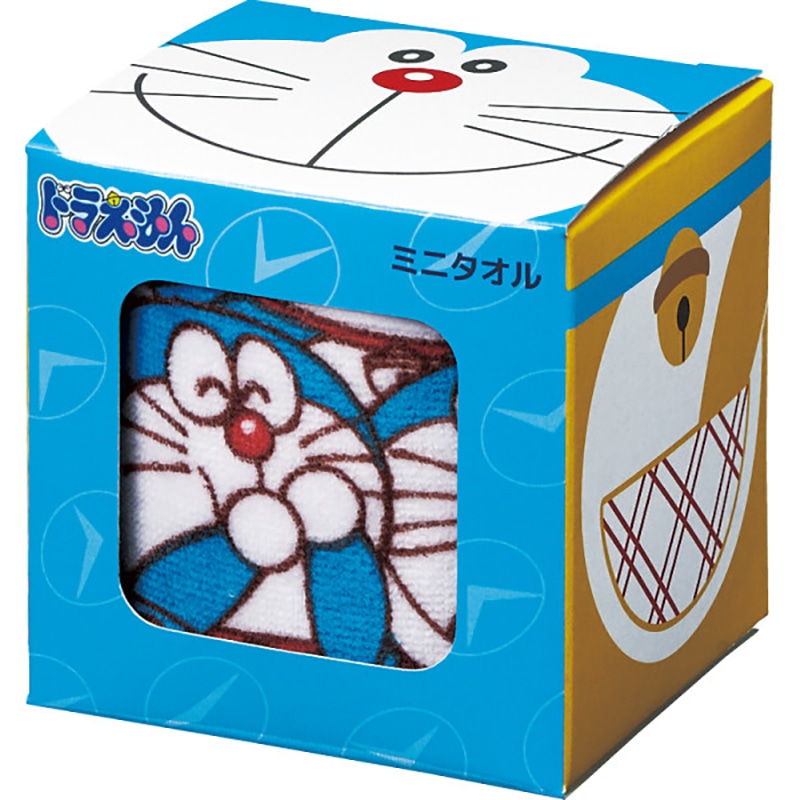 ドラえもん プチギフト タオルハンカチ レッド ／プレゼント ギフト ハンドタオル ハンカチ・ハンドタオル バッグ・小物・雑貨 ファッション お歳暮 お年賀 クリスマス ギフト