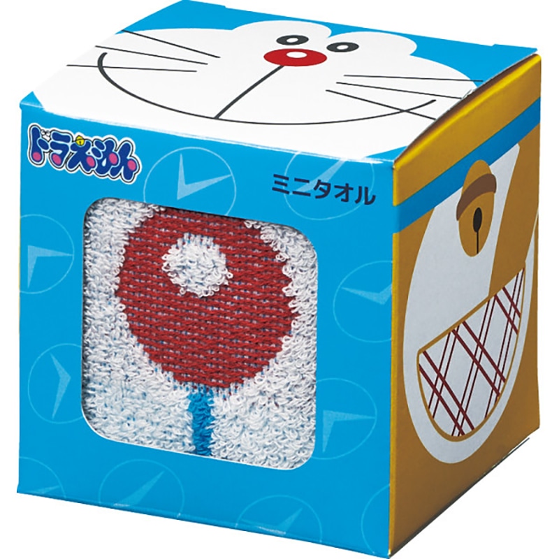 ドラえもん プチギフト タオルハンカチ ブルー ／プレゼント ギフト ハンドタオル ハンカチ・ハンドタオル バッグ・小物・雑貨 ファッション お歳暮 お年賀 クリスマス ギフト