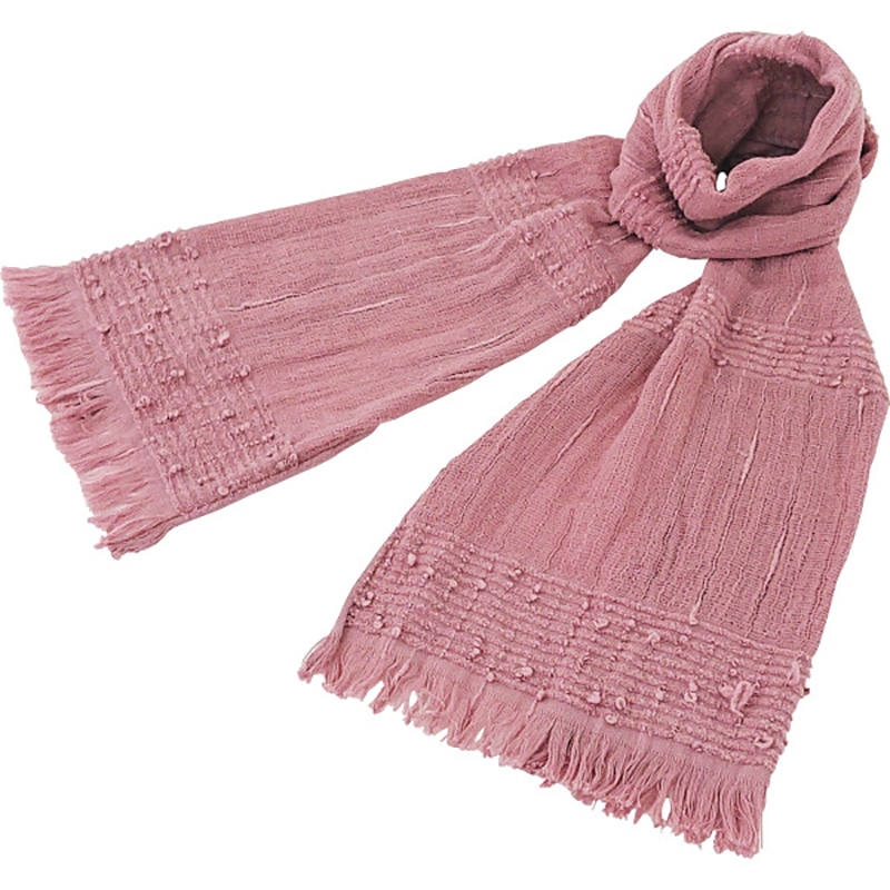 たおるマフラー(BOX入り) 薄紅 ／プレゼント ギフト レディースマフラー・ストール マフラー・スカーフ バッグ・小物・雑貨 ファッション お歳暮 お年賀 クリスマス ギフト