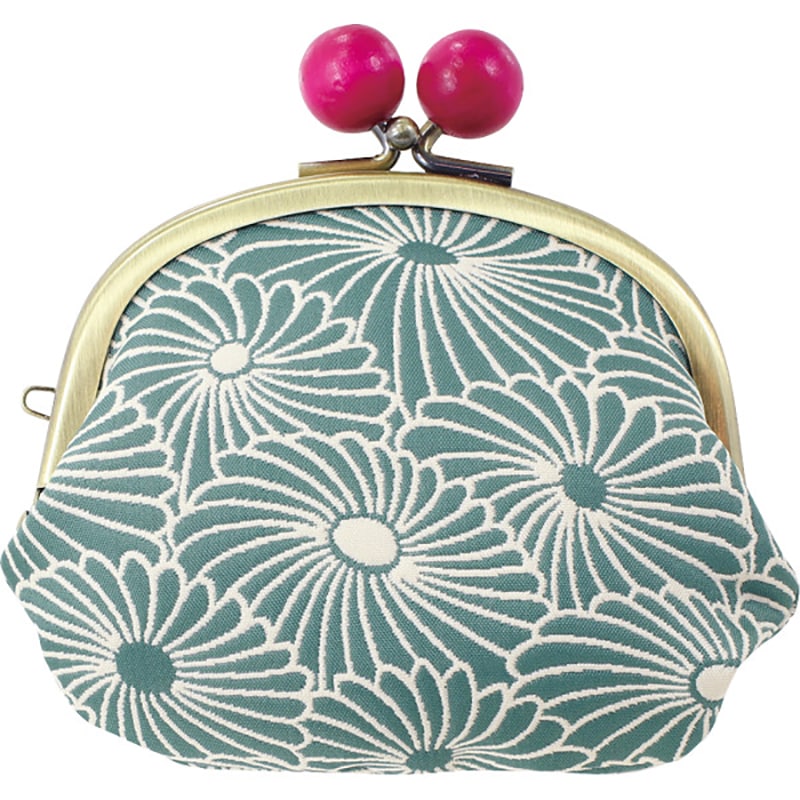 くろちく ふくれ織り 小銭入 浅葱色 ／プレゼント ギフト レディースコインケース 財布・ケース バッグ・小物・雑貨 ファッション お歳暮 お年賀 クリスマス ギフト