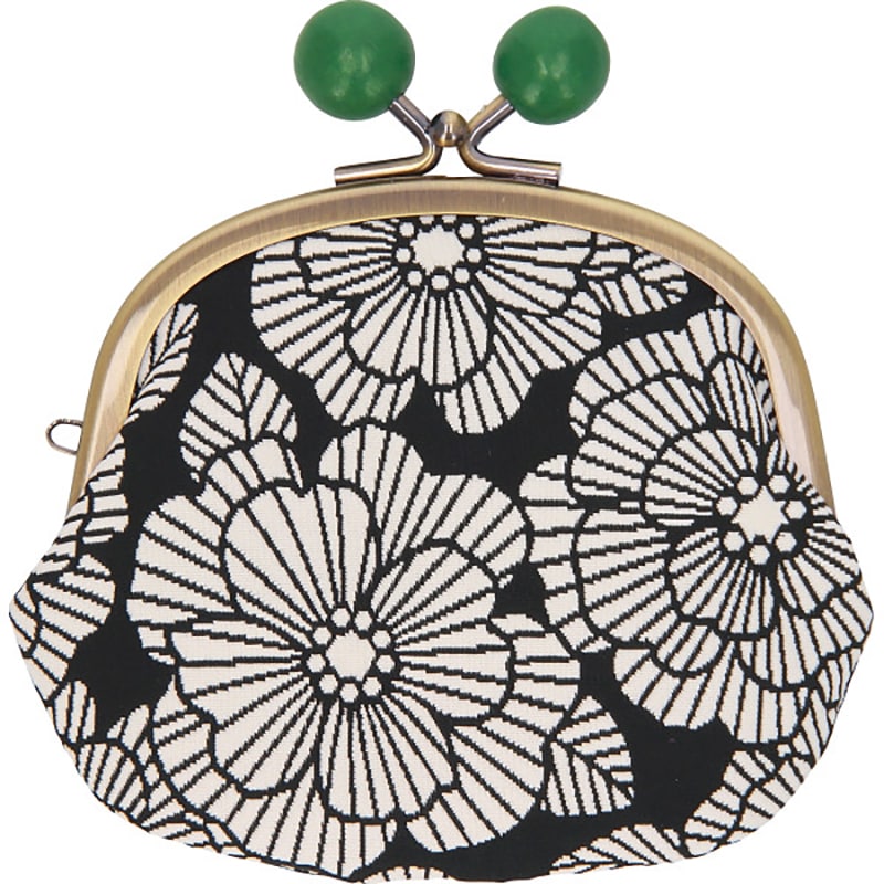 くろちく ふくれ織り 小銭入 漆黒 ／プレゼント ギフト レディースコインケース 財布・ケース バッグ・小物・雑貨 ファッション お歳暮 お年賀 クリスマス ギフト