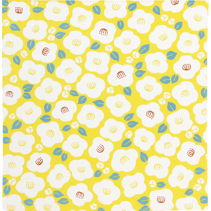 ちりめん風呂敷 白椿 /プレゼント ギフト 風呂敷 冠婚葬祭 日用品・ヘルスケア お歳暮 お年賀 クリスマス ギフト