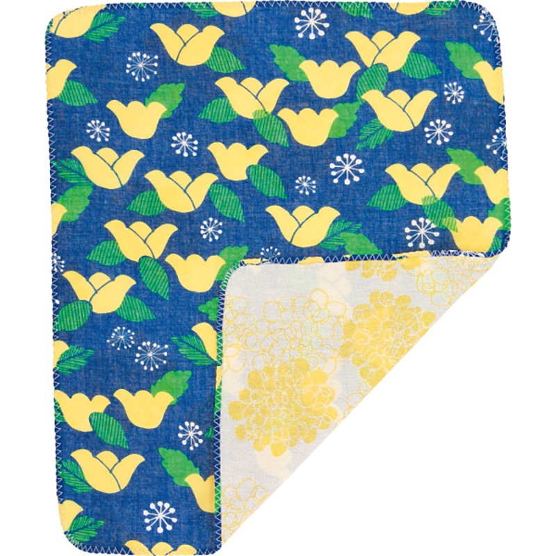 くろちく 両面ガーゼハンカチ 黄檗花 /プレゼント ギフト ハンドタオル ハンカチ・ハンドタオル バッグ・小物・雑貨 ファッション お歳暮 お年賀 クリスマス ギフト