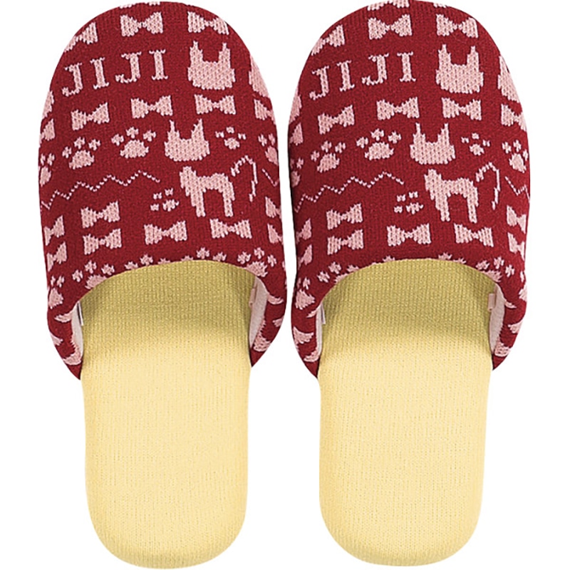 魔女の宅急便 ニットスリッパ ジジニット /プレゼント ギフト スリッパ 生活雑貨 日用品・ヘルスケア お歳暮 お年賀 クリスマス ギフト