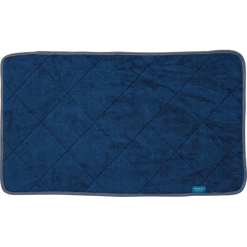 カララカ タオルバスマット ネイビー ／プレゼント ギフト バスマット バス用品 日用品・ヘルスケア お歳暮 お年賀 クリスマス ギフト