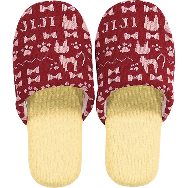 魔女の宅急便 ニットスリッパ ジジニット ／スリッパ 生活雑貨 日用品・ヘルスケア ギフト プレゼント プチギフト 祝い お年賀 御年賀 2026 送料無料 人気 年始挨拶 バレンタイン チョコ 以外 子供 友達