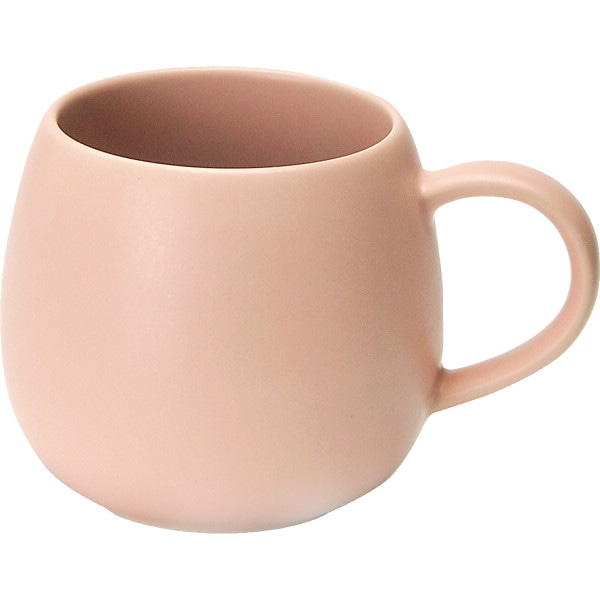 ぽってりカフェ マグカップ ベビーピンク ／マグカップ・ティーカップ コーヒー・お茶用品 キッチン用品 ギフト プレゼント プチギフト 祝い お年賀 御年賀 2026 送料無料 人気 年始挨拶 バレンタイン チョコ 以外 子供 友達