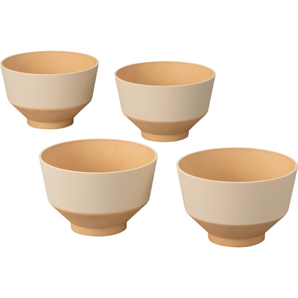 日々色 汁椀 きなり4客セット ／マグカップ・ティーカップ コーヒー・お茶用品 キッチン用品 ギフト プレゼント プチギフト 祝い お年賀 御年賀 2026 送料無料 人気 年始挨拶 バレンタイン チョコ 以外 子供 友達