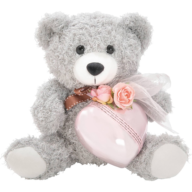 フラワーベア くまのきもち ピンクハート /プレゼント ギフト プリザーブドフラワー 花・観葉植物 ガーデニング・農業 お歳暮 お年賀 クリスマス ギフト