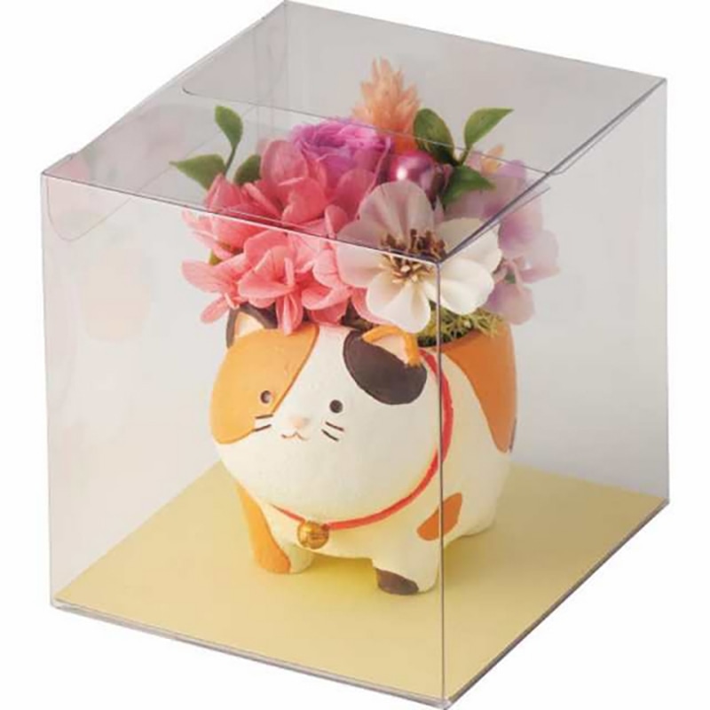 アニマルプリザ(プリザーブドフラワー) ねこ /プレゼント ギフト プリザーブドフラワー 花・観葉植物 ガーデニング・農業 お歳暮 お年賀 クリスマス ギフト