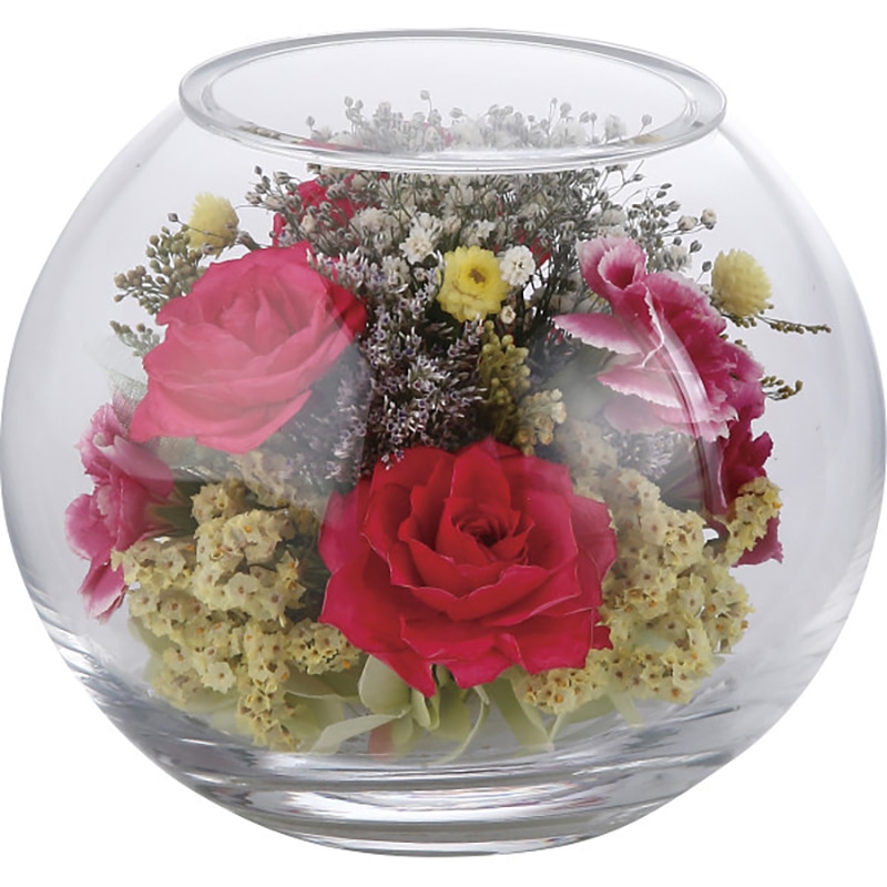 ボトルフラワーボール /プレゼント ギフト プリザーブドフラワー 花・観葉植物 ガーデニング・農業 お歳暮 お年賀 クリスマス ギフト