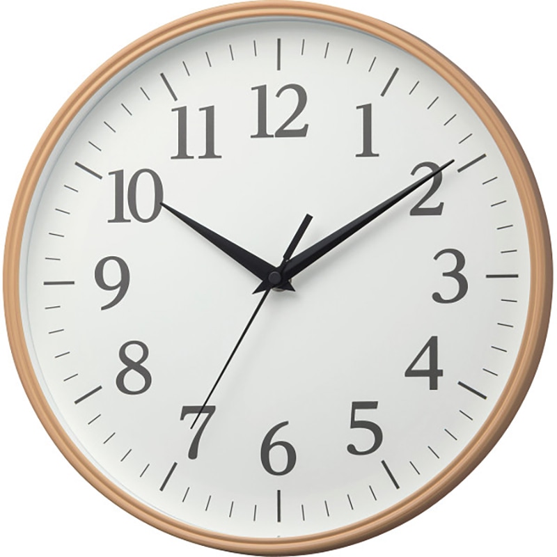 リズム クオーツ掛時計 茶色(白) /プレゼント ギフト 掛け時計 置き時計・掛け時計 インテリア 住まい・家具 お歳暮 お年賀 クリスマス ギフト