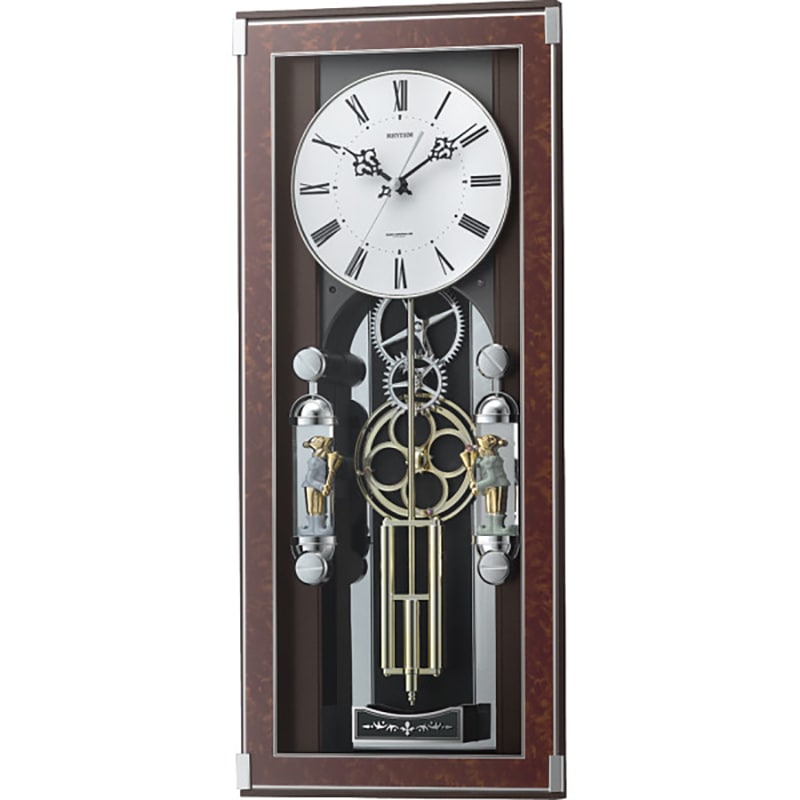 リズム メロディ電波からくり掛時計(30曲入) /プレゼント ギフト 掛け時計 置き時計・掛け時計 インテリア 住まい・家具 お歳暮 お年賀 クリスマス ギフト