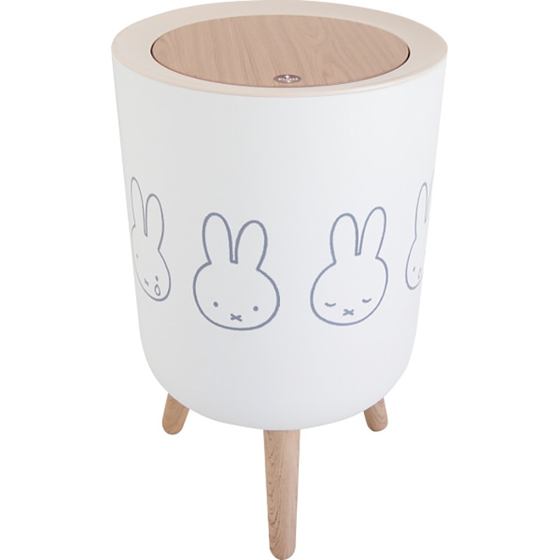 ミッフィー 小物入れ兼ダストボックス /プレゼント ギフト ゴミ箱 インテリア 住まい・家具 お歳暮 お年賀 クリスマス ギフト